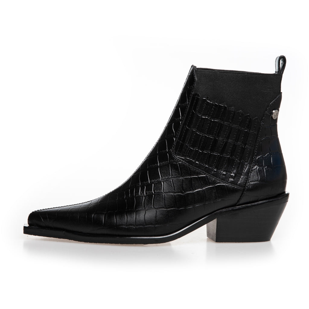 Copenhagen Shoes The Walking Boot Black