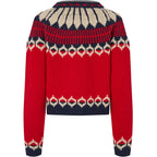 Lollys Laundry Clare Knit Cardigan Red