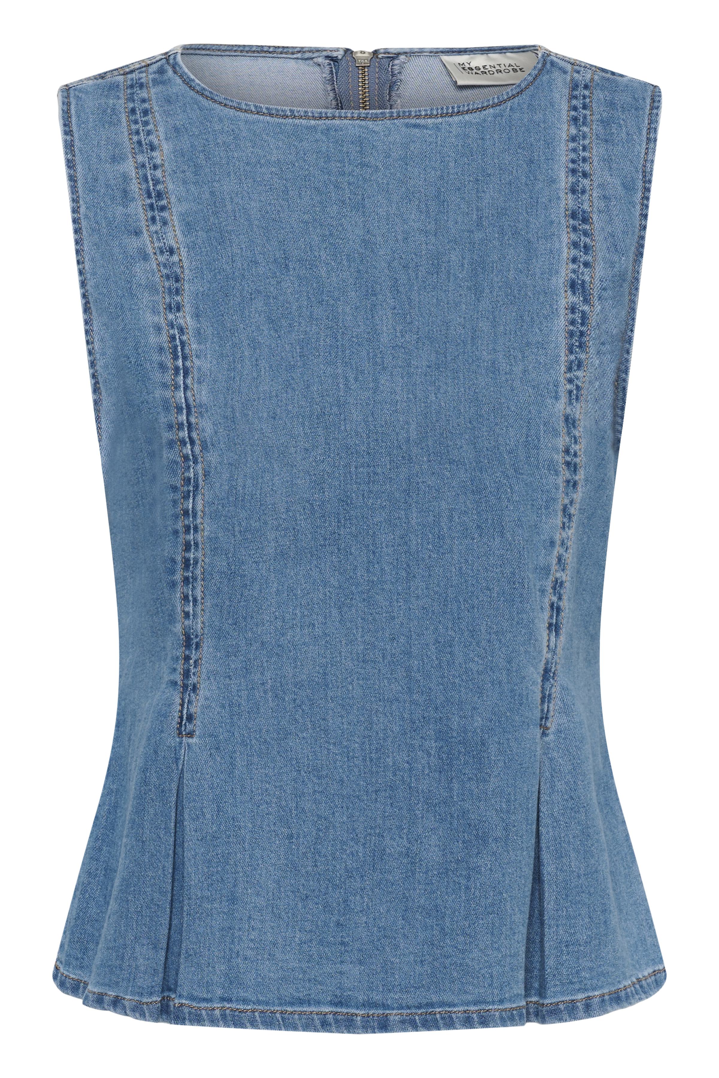 My Essentiel Wardrobe Lara 115 Top Medium Blue