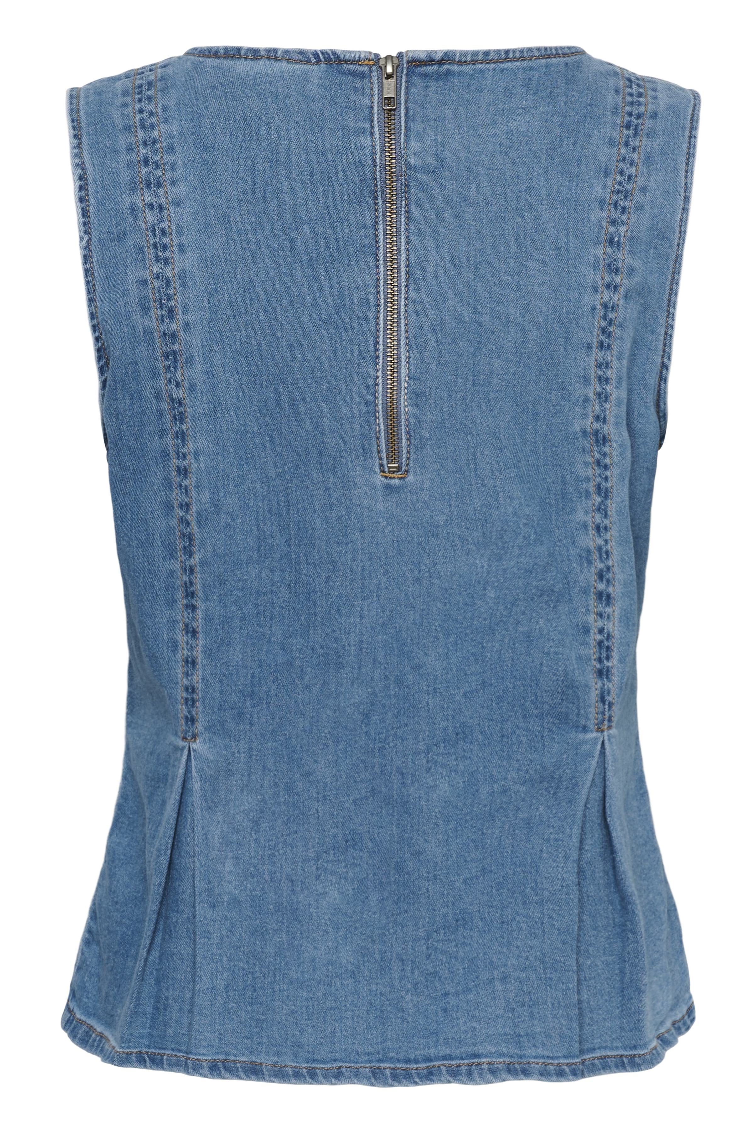 My Essentiel Wardrobe Lara 115 Top Medium Blue