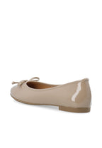 Celine Ballerina Faux Leather Nougat