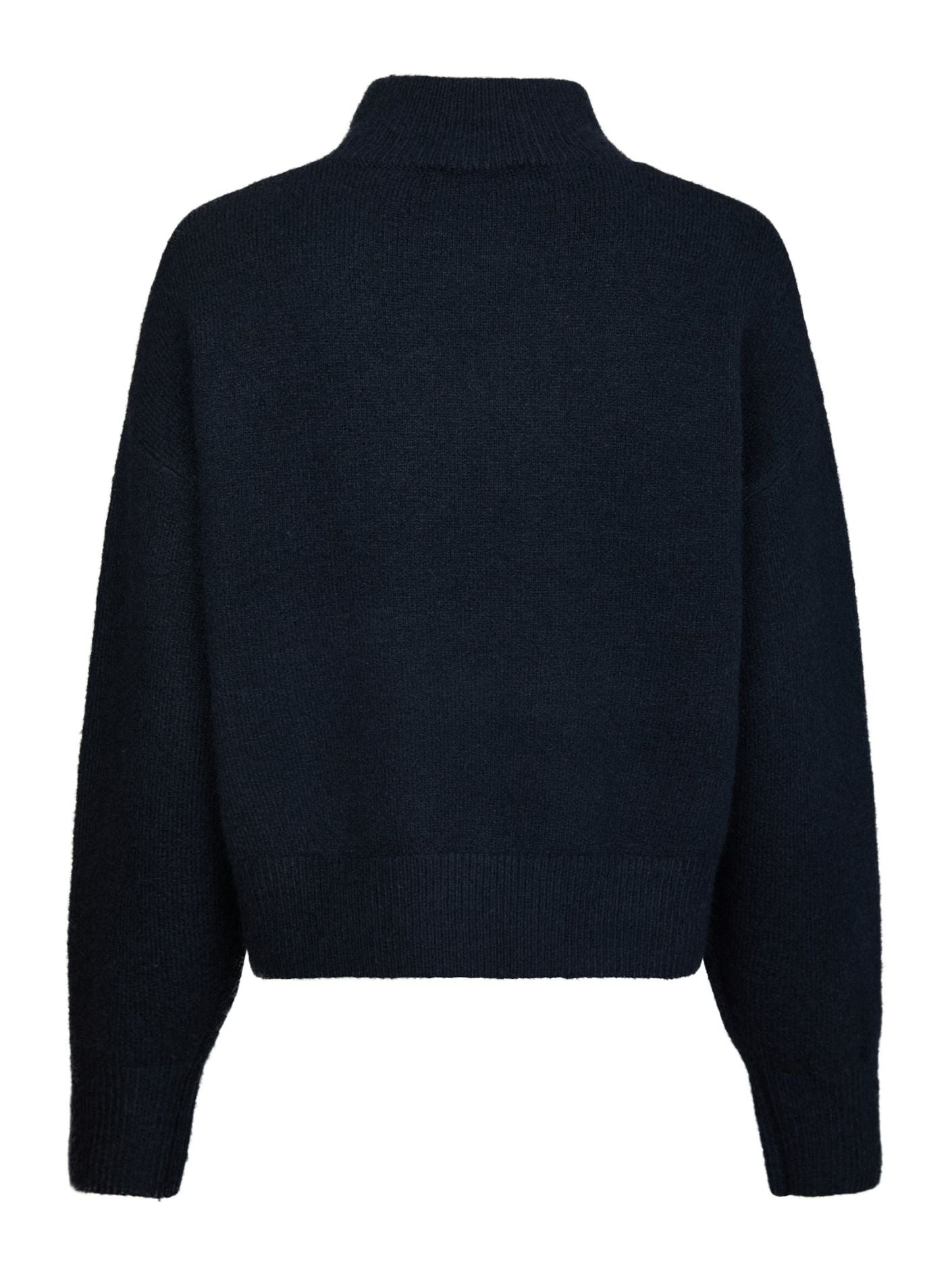 Neo Noir Paulina Knit Blouse Navy