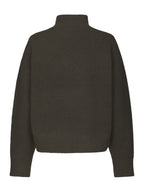 Neo Noir Paulina Knit Blouse Moss Green
