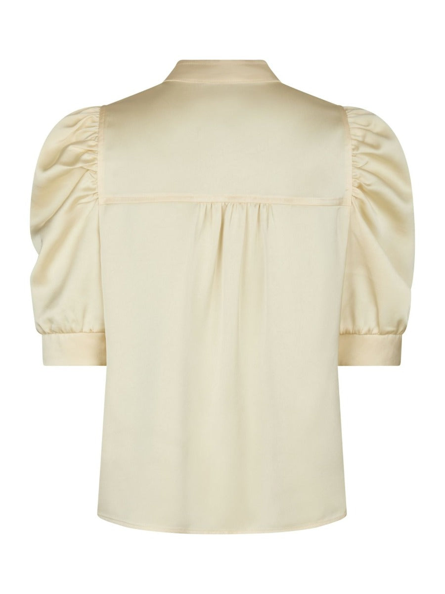Roella Heavy Sateen Blouse Light Yellow
