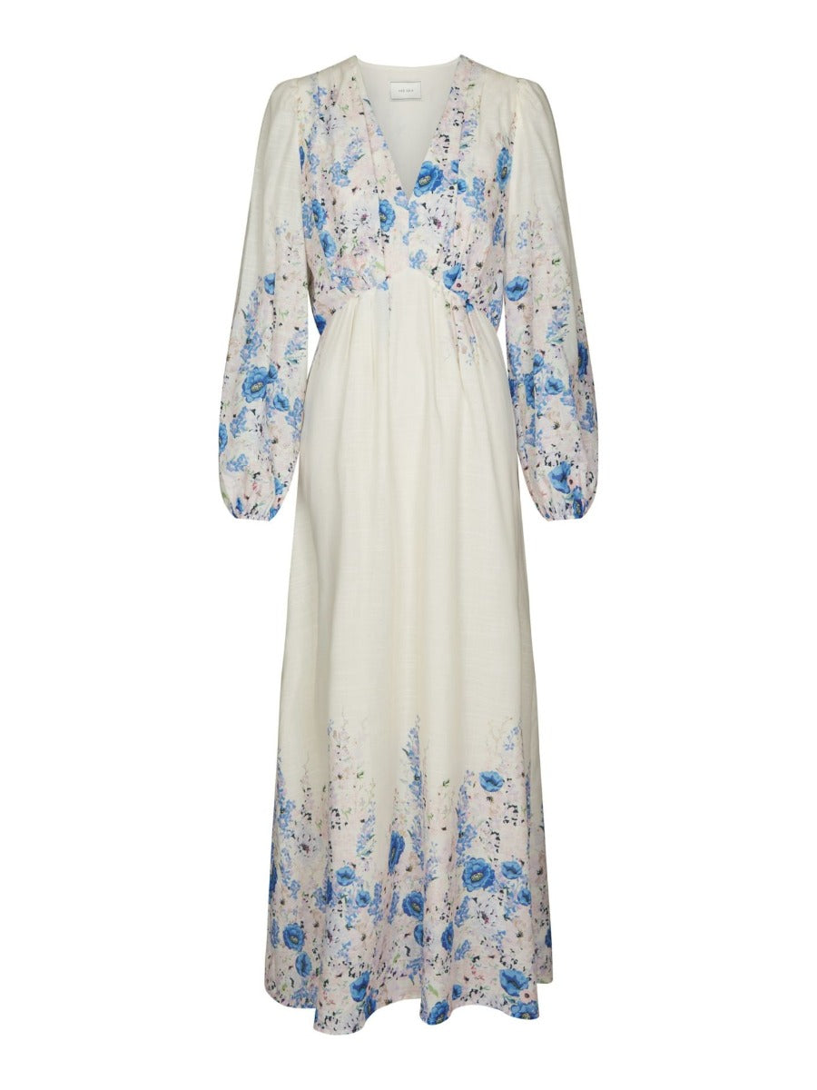 Silfi Flower Print Dress Blue