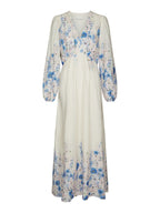 Silfi Flower Print Dress Blue