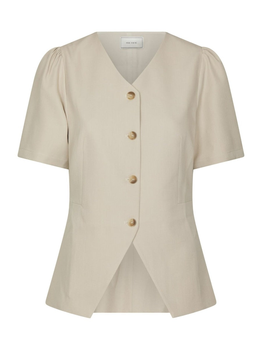 Jules Structure Blouse Creme