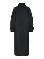 Neo Noir Keaton Wool Coat Antracit