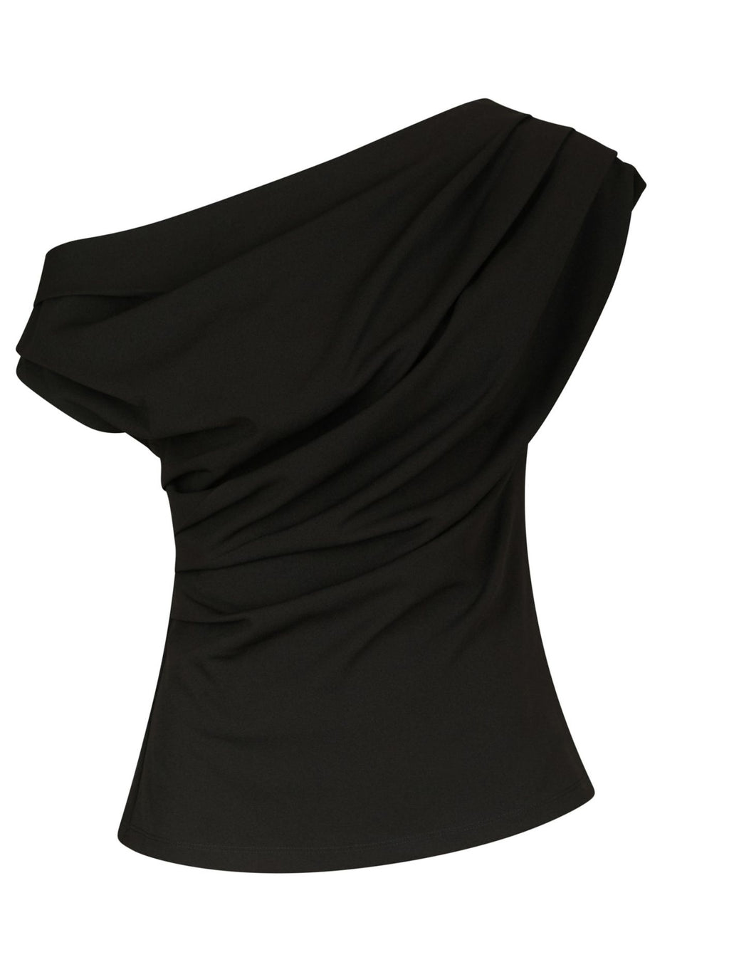 Neo Noir Mabelle Drapy Top Black