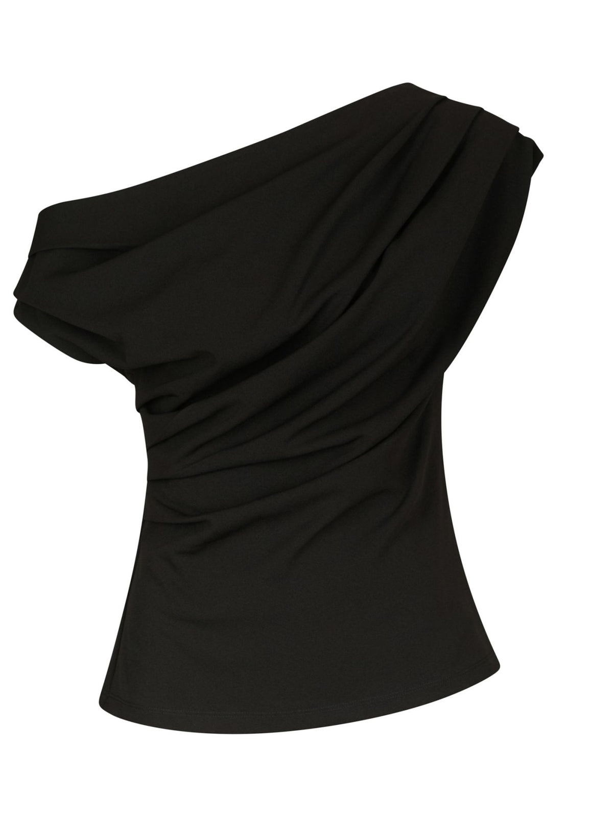 Neo Noir Mabelle Drapy Top Black