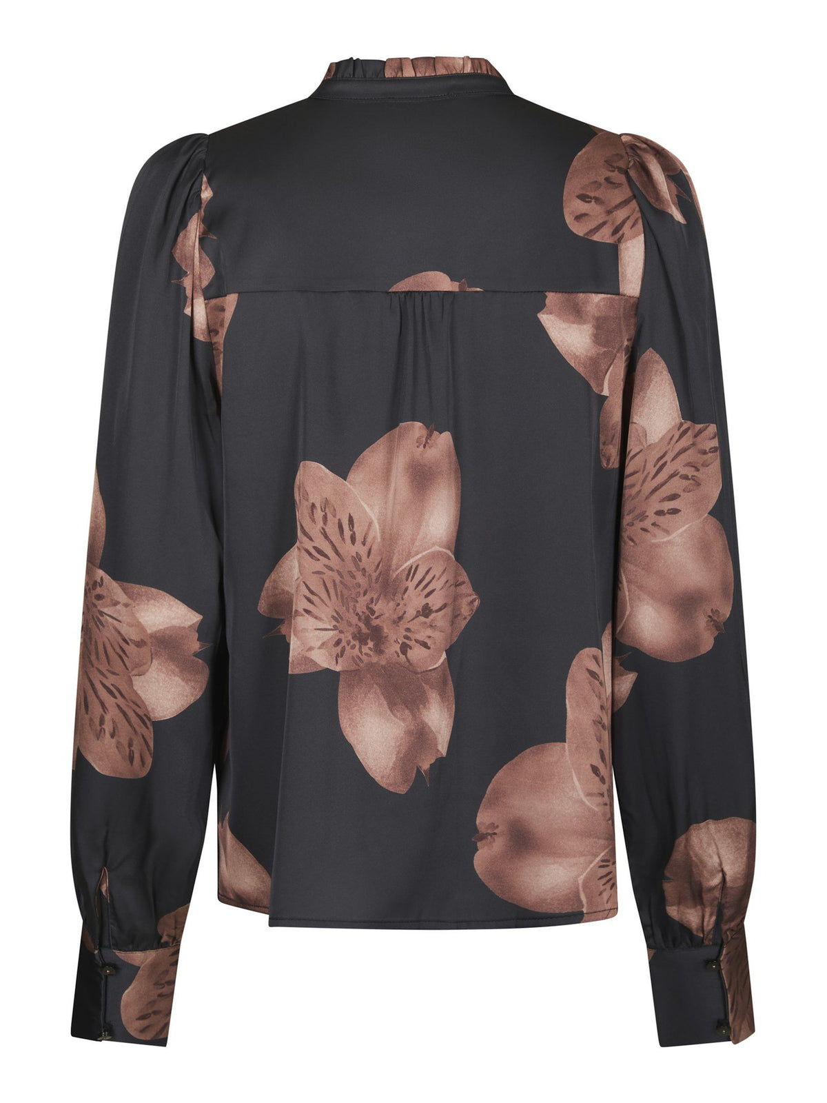 Neo Noir Massima Misty Orchid Blouse Midnight Blue