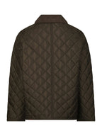 Neo Noir Iva Quilt Jacket Khaki