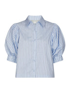 Etta Stripe Stone Shirt Light Blue