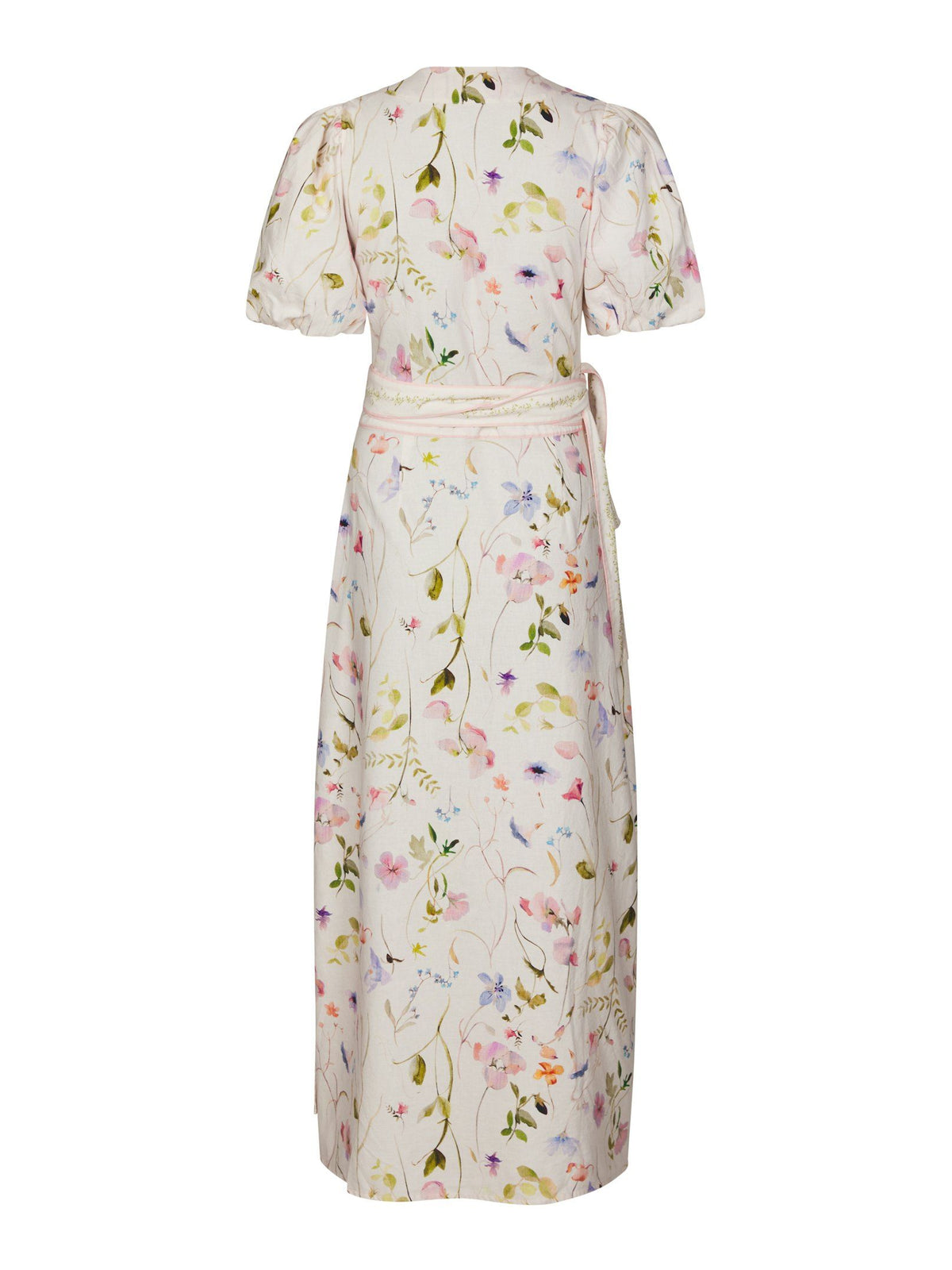 Neo Noir Clarine Flower Dress Off White
