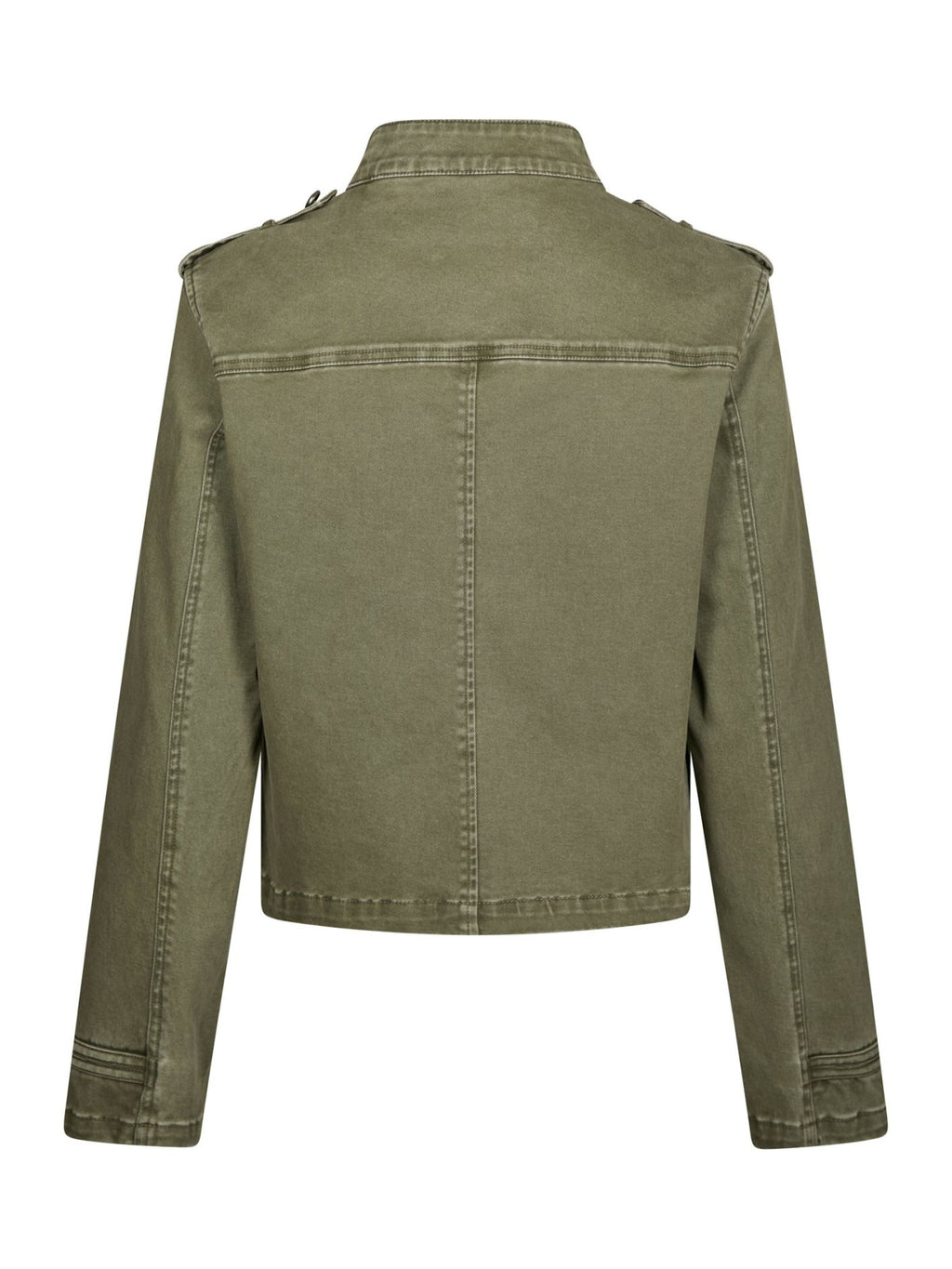 Neo Noir Sivena Denim Jacket Army