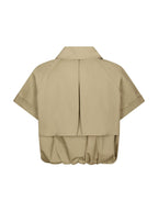 Neo Noir Lisha Trench Vest Taupe