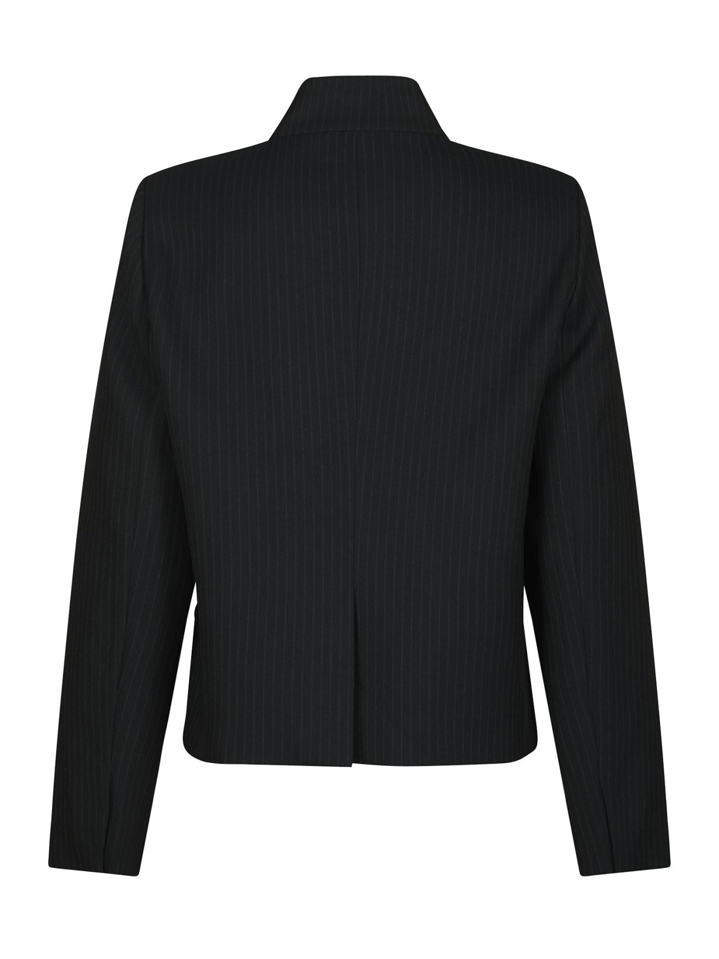 Neo Noir Tiria Slim Pinstripe Blazer Dark Navy