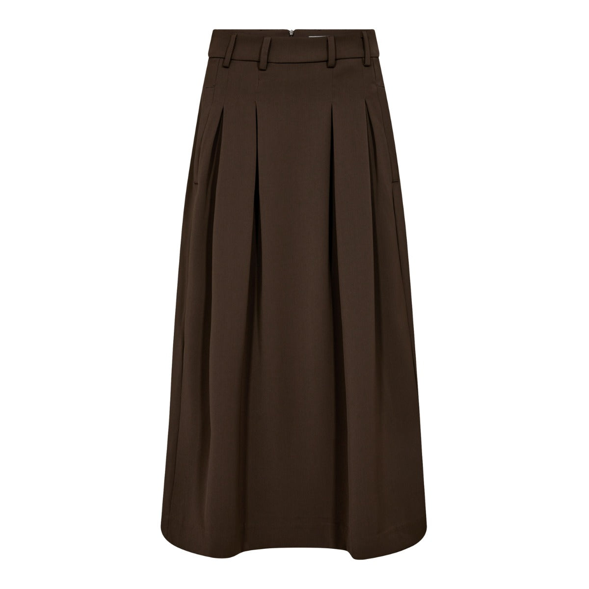 Anya Pleat Skirt Mocca