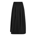 Anya Pleat Skirt Black