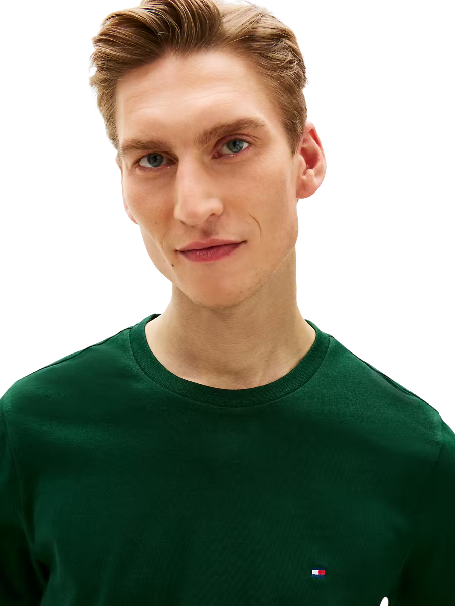 Ess Seasonal Reg Fit Solid Tee Nocturnal Green