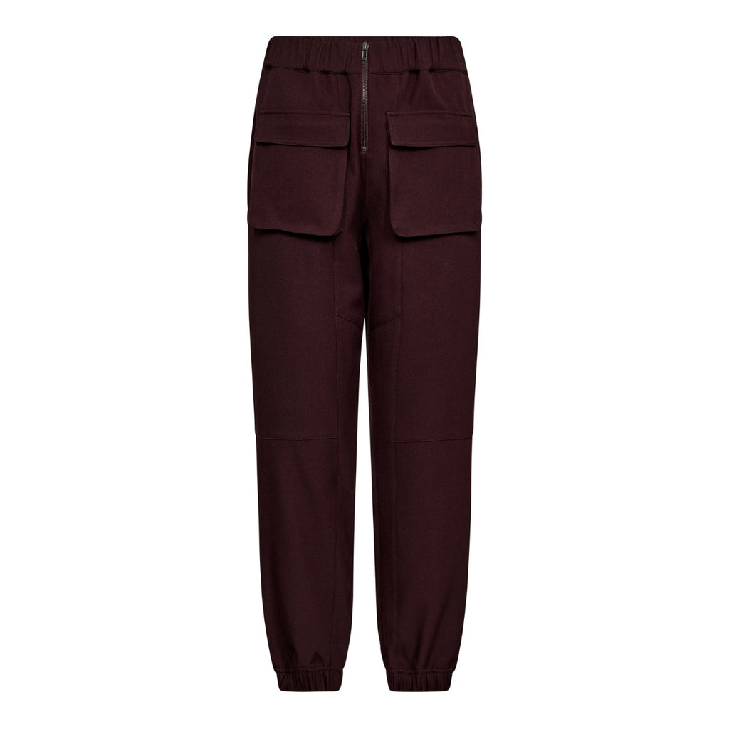 Luna Pocket Pant Winered
