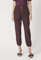 Luna Pocket Pant Winered
