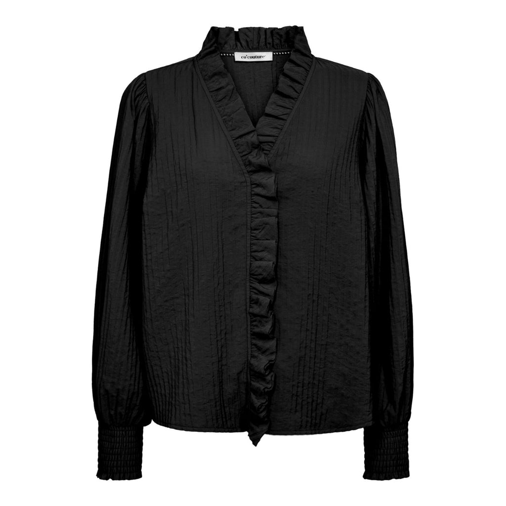 Shina Frill Shirt Black