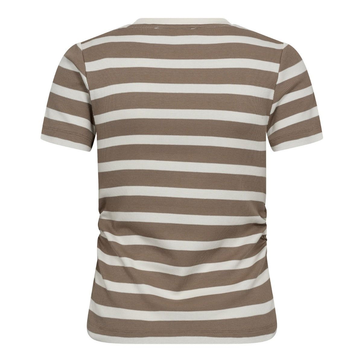 Granny Cathering Stripe Tee Walnut