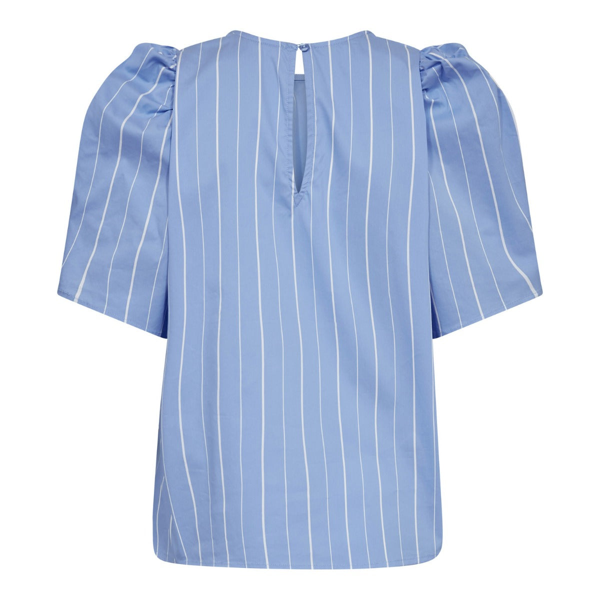 Teran Stripe SS Blouse Pale Blue