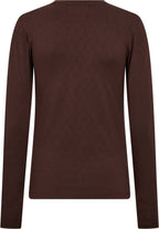 Hype The Detail Tee L/S H-logo Brown
