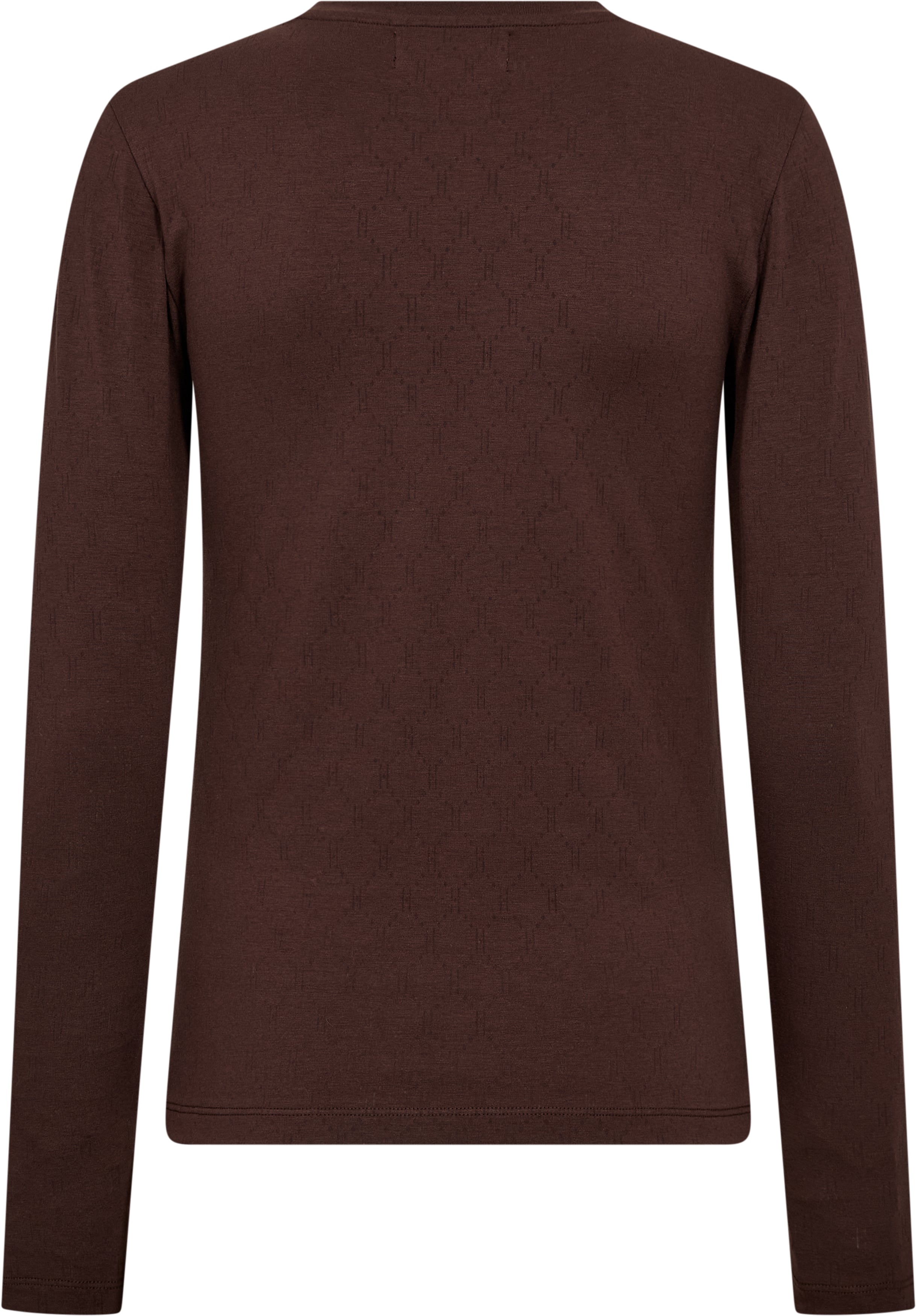 Hype The Detail Tee L/S H-logo Brown