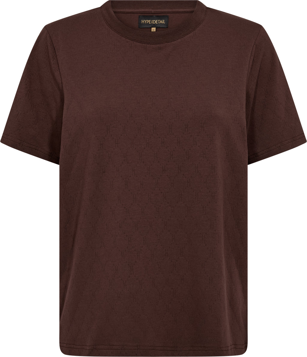 Hype The Detail Tee S/S Oversize Brown