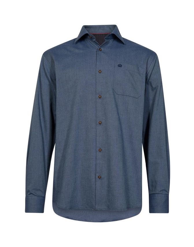 Thomas Regency THR SHIRT L/S REG. FIT Skjorte Blue