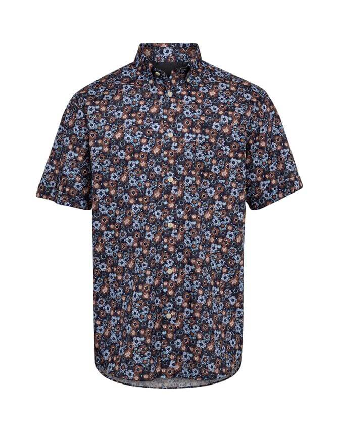 Reg. Fit S/S Shirt Navy