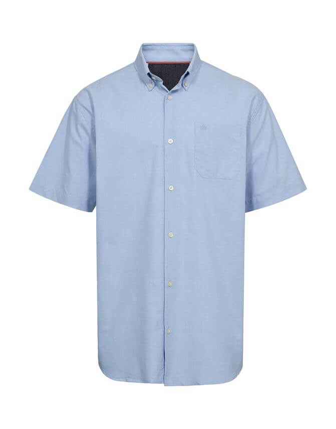 Reg. Fit S/S Shirt Light Blue