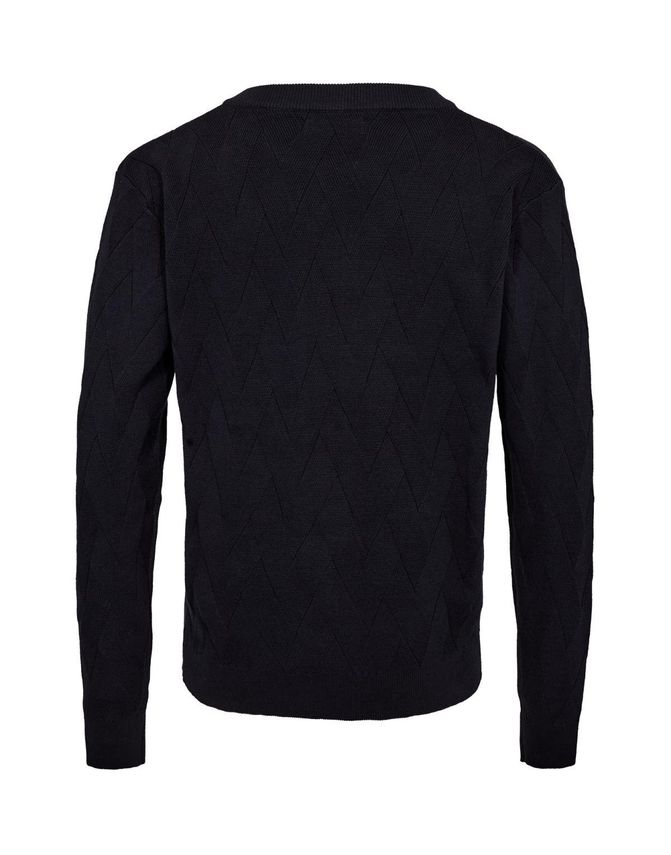 Zip Cardigan Regular Fit Navy
