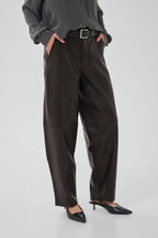 My Essentiel Wardrobe Jackie Leather High Barrel Black