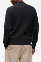 Matinique MAhellson Z Half Zip Strik Black