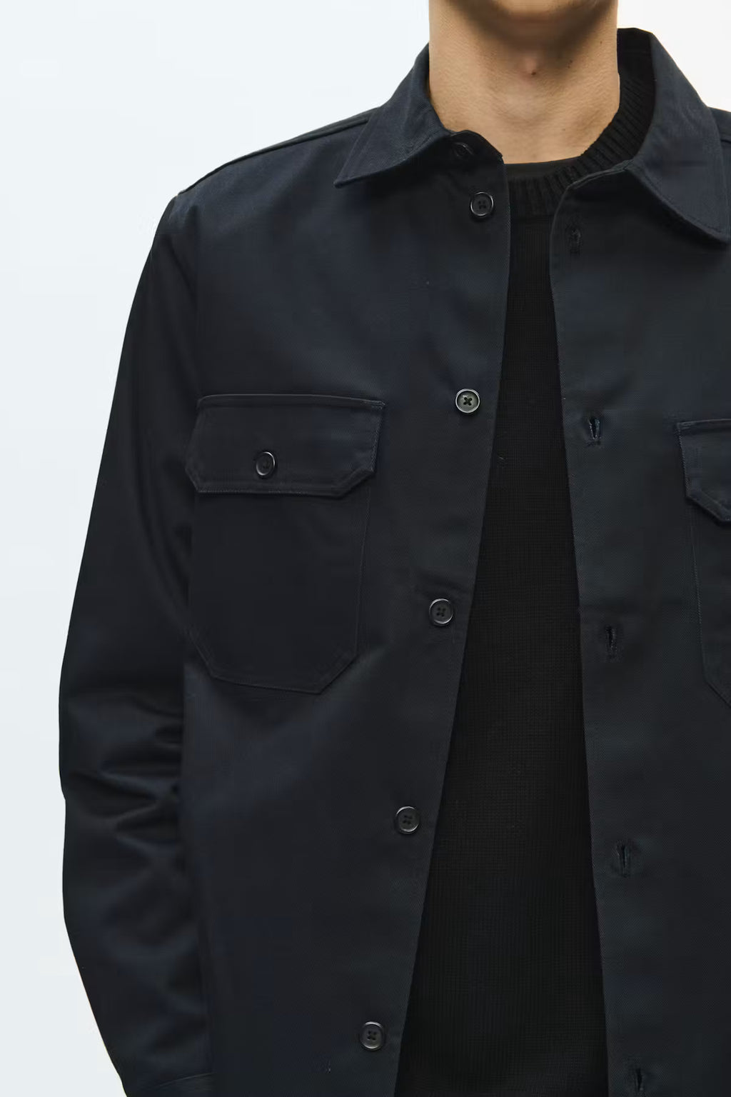 Wood Wood Clay overshirt Blue
