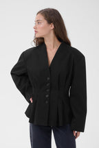 My Essentiel Wardrobe Evelina Shaped Blazer Black