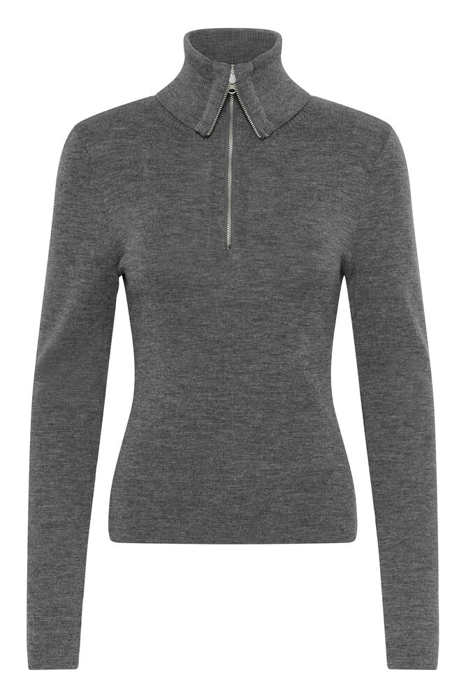 Gestuz Rosalie Pullover Medium Grey