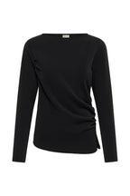 My Essentiel Wardrobe Helle Asymmetric Blouse Black
