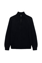 Matinique MAhellson Z Half Zip Strik Black