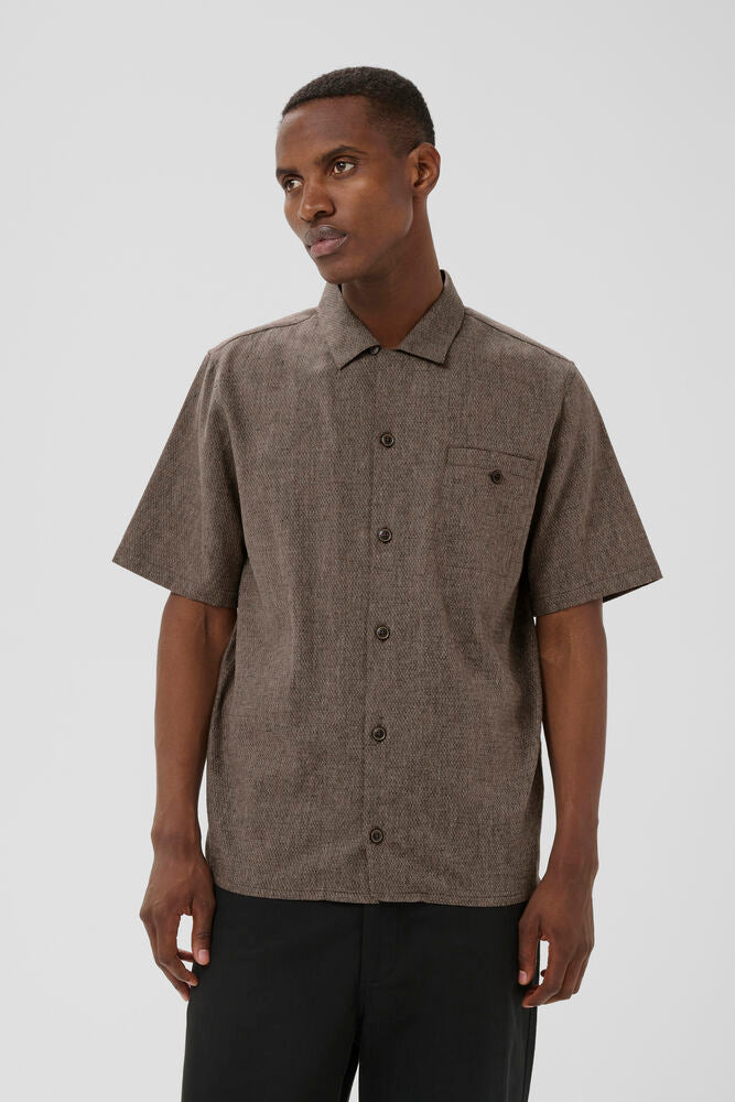 MAflint Heritage Shirt Chocolate