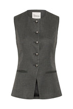 My Essentiel Wardrobe Dina Vest Dark Grey