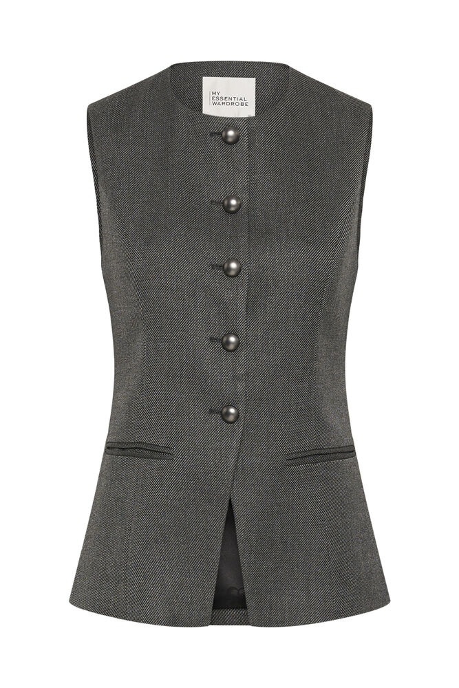 My Essentiel Wardrobe Dina Vest Dark Grey