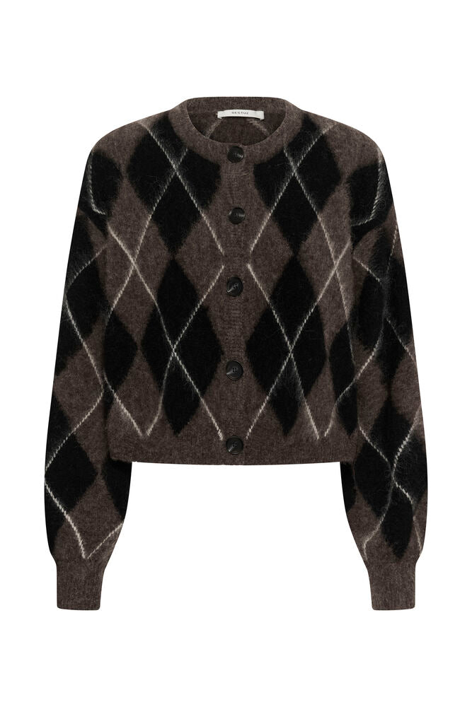 Gestuz Sida Multi Cardigan Black