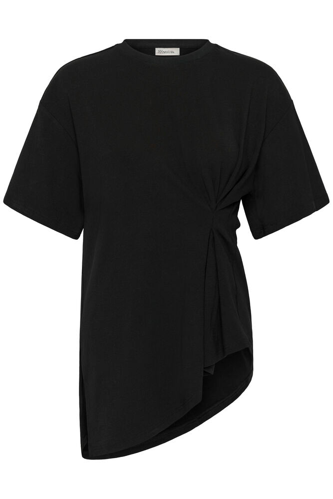 My Essentiel Wardrobe Nupti Drape Tee Black