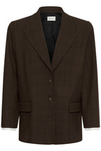 Gestuz Lavana Blazer Brown Check