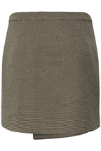 Gestuz Casia HW Skirt Black And White Houndstooth